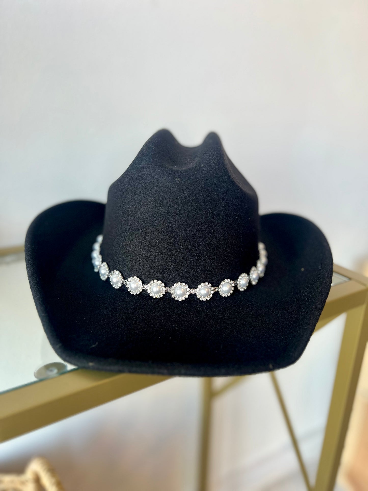 Pearl Cowboy Hat