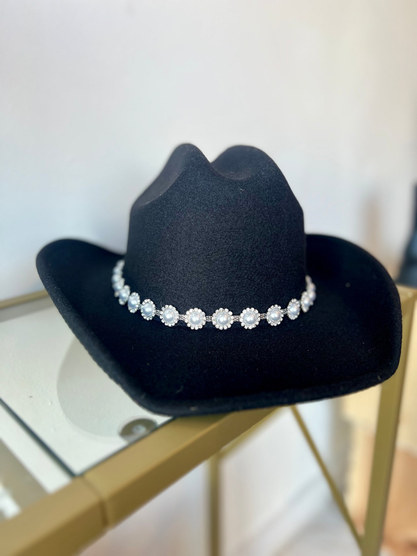 Pearl Cowboy Hat