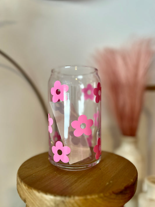 Pink Flower Cup